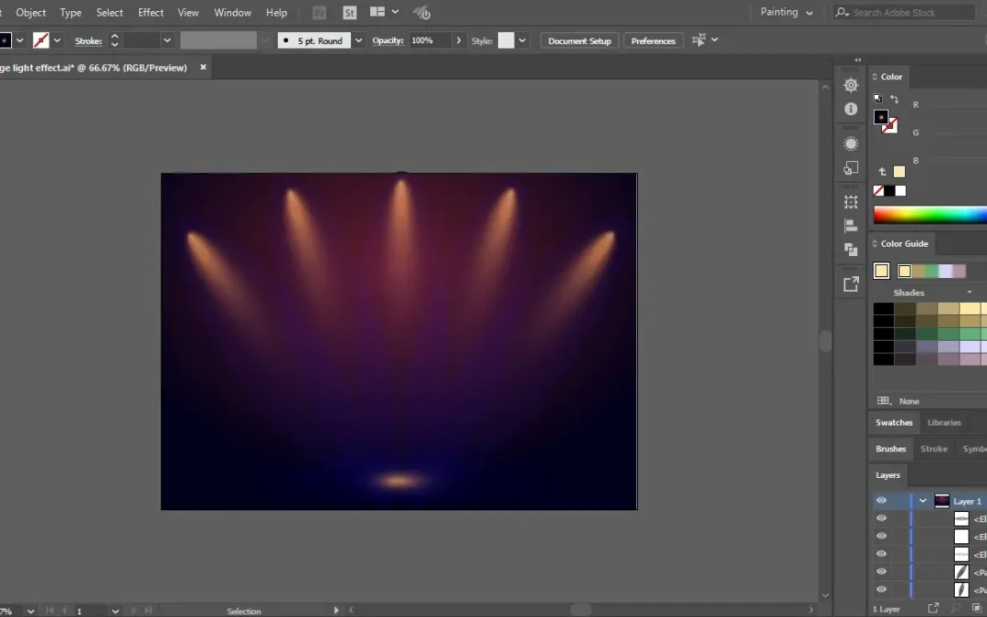 How to Create a Realistic Spotlight Effect in Photoshop: Step-by-Step Guide