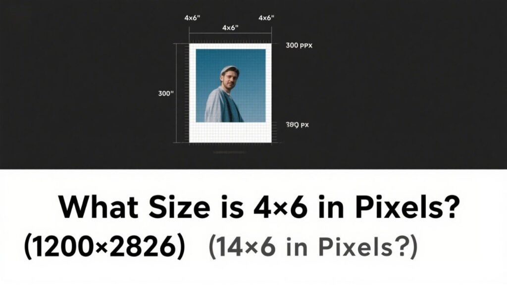 What Size is 4×6 in Pixels