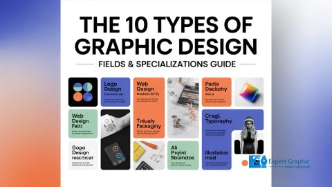 10 Types of Graphic Design: Brand, Web, UI/UX, & Motion Specializations