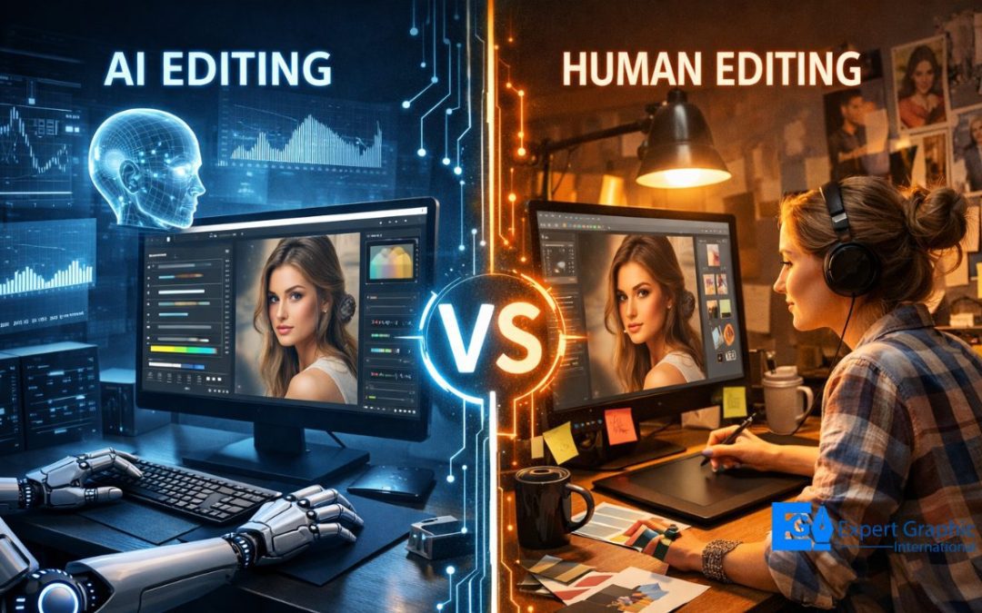 AI vs Human Photo Editors